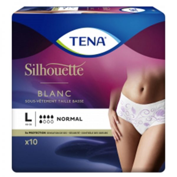 tena silhouette large normal blanc