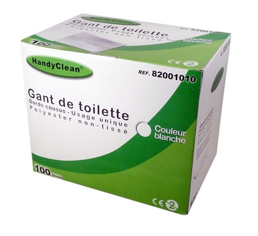 Achetez le Gant de toilette jetables Valaclean Basic (50)