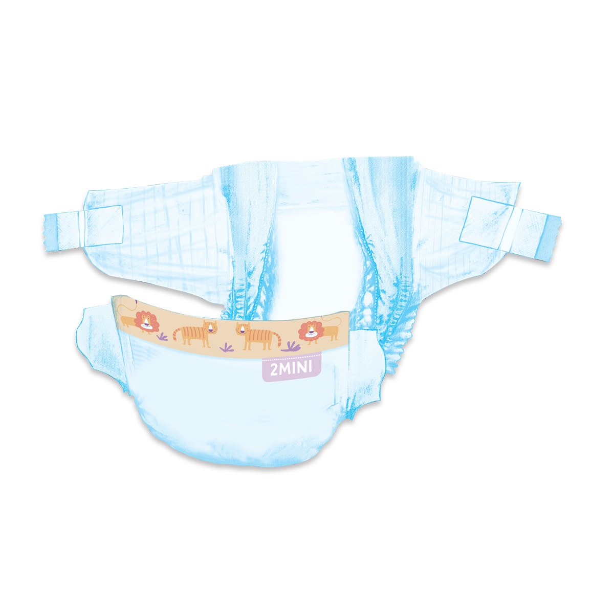 ID Baby Charm Super Dry Couches bébé - Absorbantes et confortables
